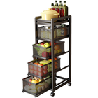 Frutera y Organizador SmartRack con Rueditas