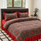 Juego de Cama Rosane Estampado Floral con Tela Antialérgica