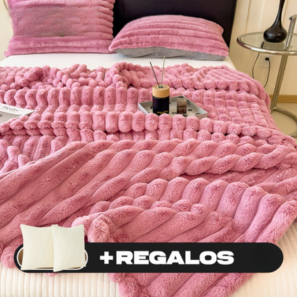 ¡Promo! Frazada 100% Algodón Premium